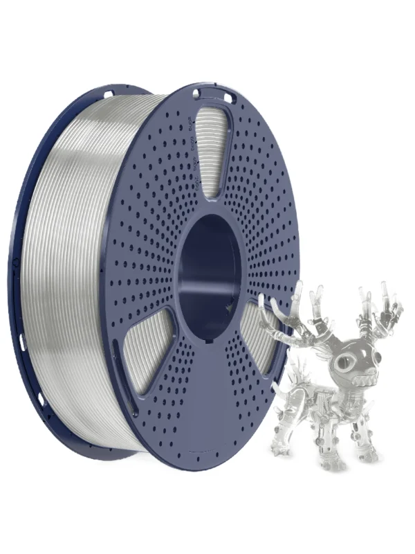Filamento Transparente PLA + Impresora 3D